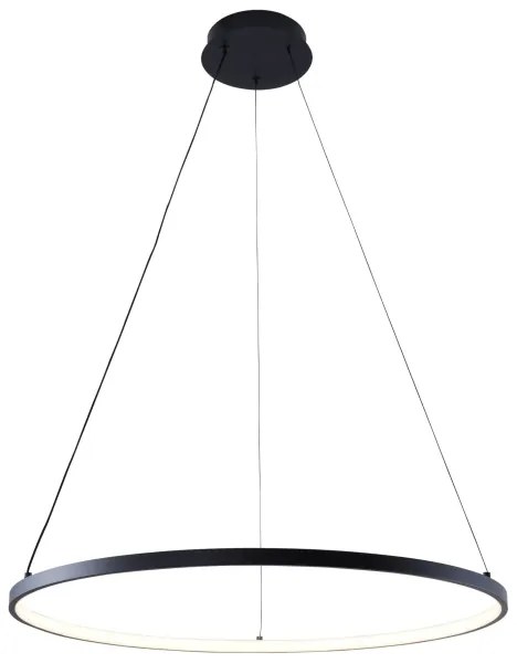 Zuma Line 2023201-BK60 - LED Csillár zsinóron BRENO LED/28W/230V 3000/4000/6000K