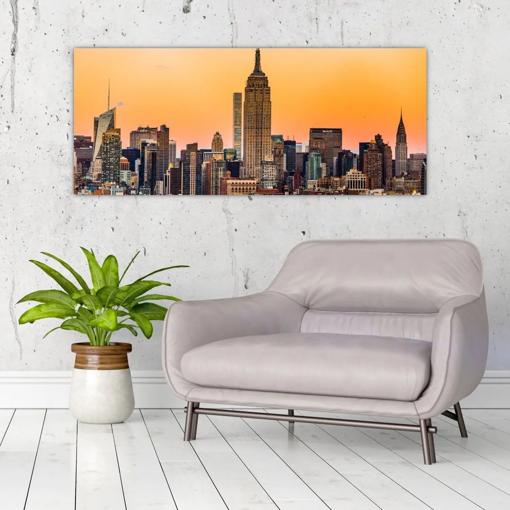 New York képe (120x50 cm)