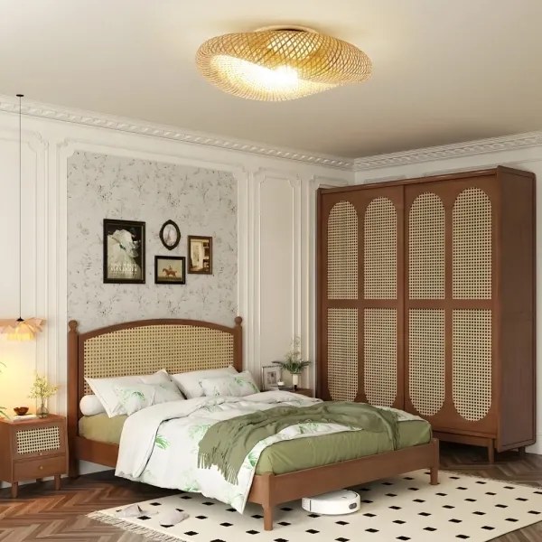 Immax 08299L - BOHO HILO mennyezeti lámpa 1xE27/40W/230V átm. 80 cm