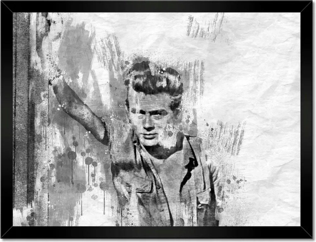 Poszterek keretben 40x30 James Dean Színész Mozi