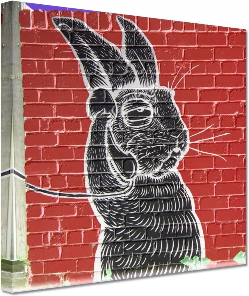 Vászonkép 60x60 Graffiti Utcaművészet