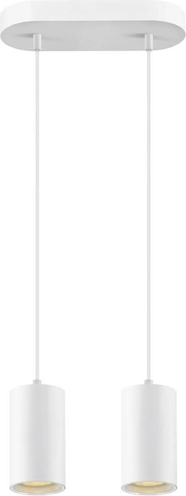 Big Fehér Slv Asto Tube függeszték, GU10, függeszték hossza 250 cm, max.