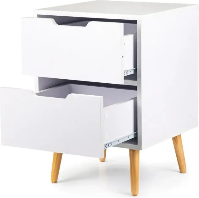 Éjjeliszekrény 2 fiókkal 40x40x30 cm FUR1809-2