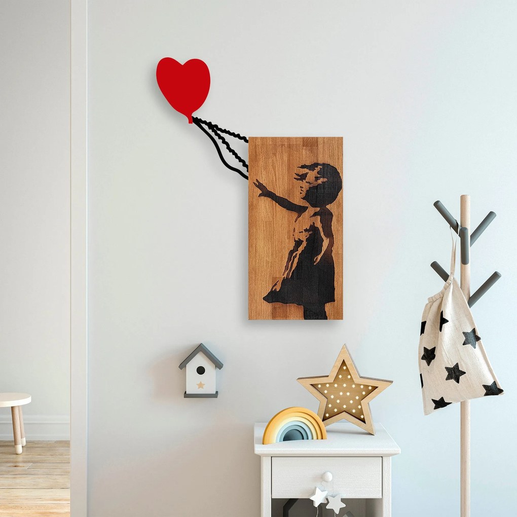 Fa fali dekoráció, Banksy - 15