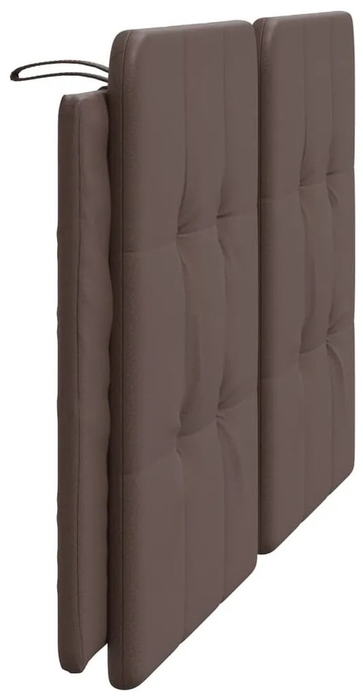 barna műbőr fejtámla párna Zadar 160 cm