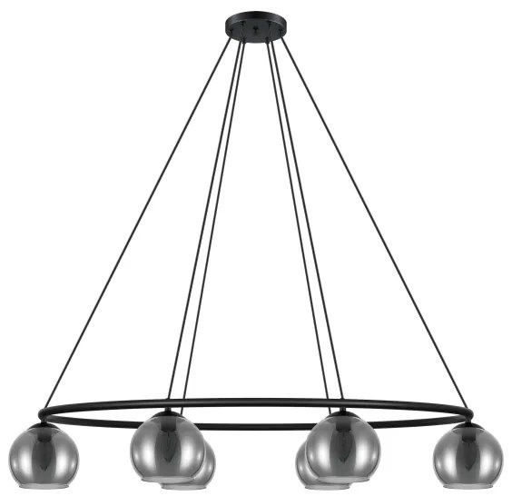 Eglo 39578 - Csillár zsinóron DAGUELLA 6xE14/25W/230V