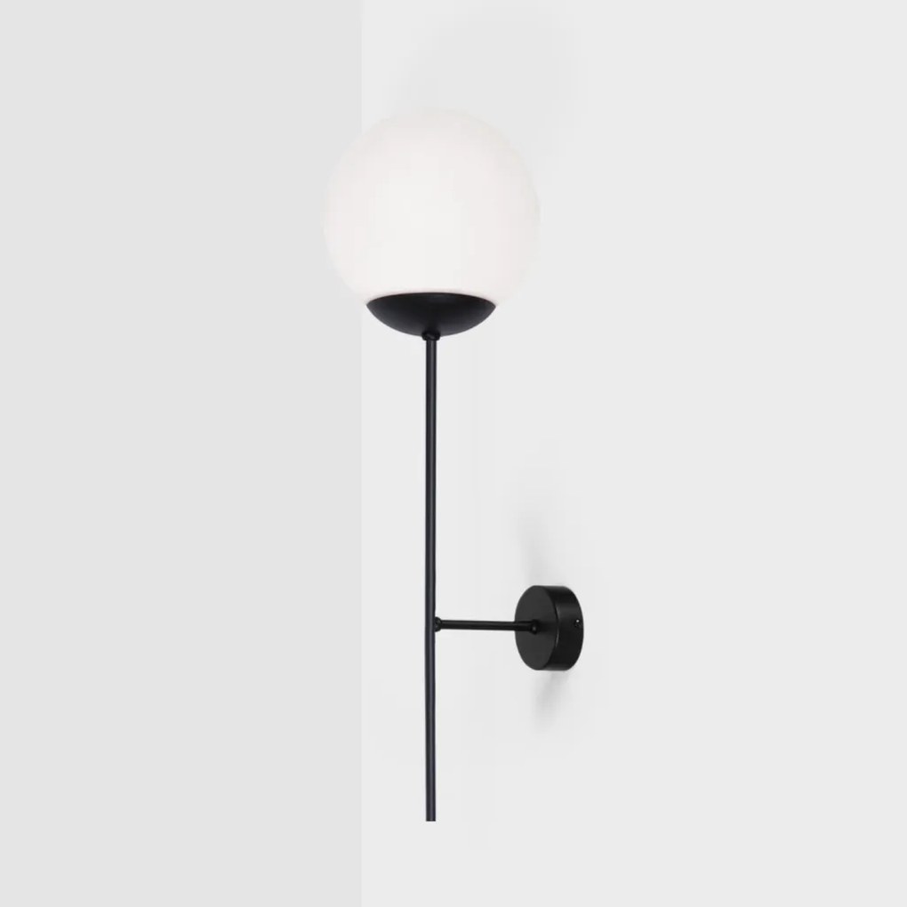 KAJA K-4926 SAVOY Fekete Színű Fali Lámpa 1xE27 15W IP20