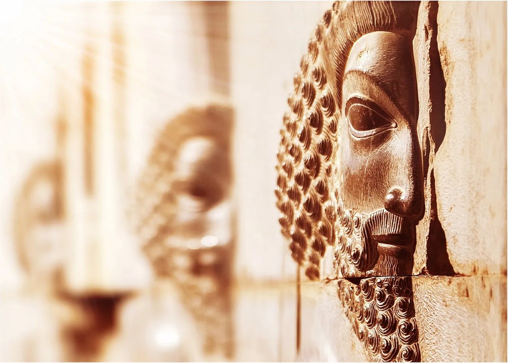 Kép - Perzsa dombormű (üvegen) (70x50 cm)