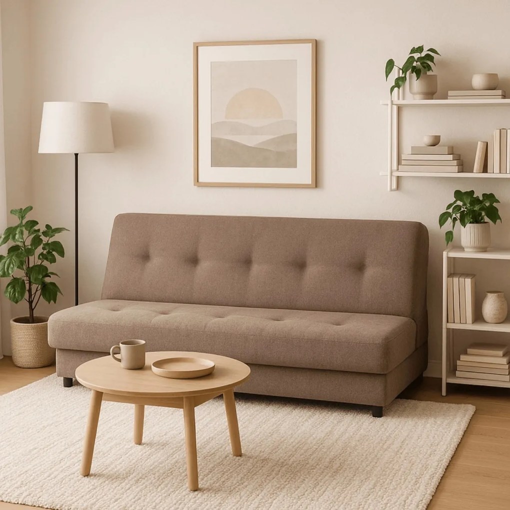 Ágyazható kanapé barna színben ARUBA