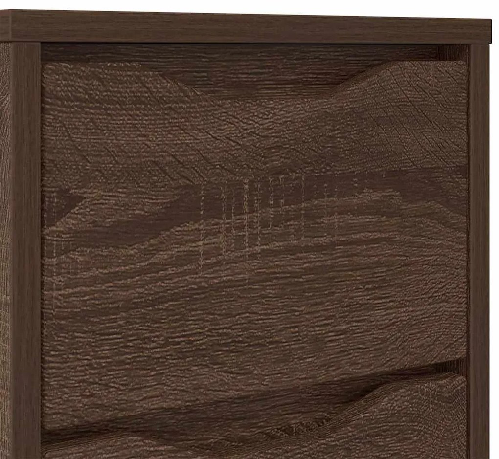 Éjjeliszekrények 2 pcs Barna Tölgy 30,5 x 30 x 43 cm Faanyag