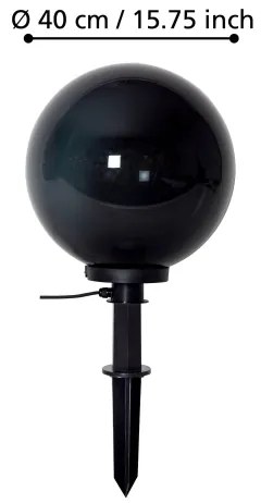 Eglo 900203 - Kültéri lámpa MONTEROLLO SMOKE 1xE27/40W/230V á. 40 cm IP44