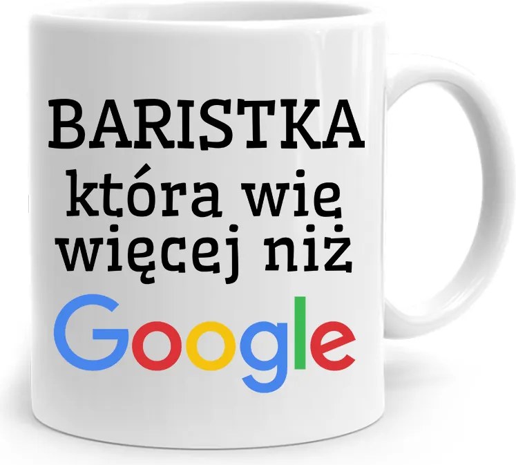 Barista Kávézó Ajándék Bögre fényképes nyomtatással