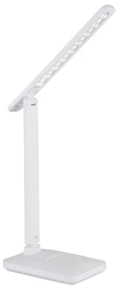 Globo 58481W - LORNA LED asztali lámpa, érintős, 3W, 5V, 1800 mAh, fehér