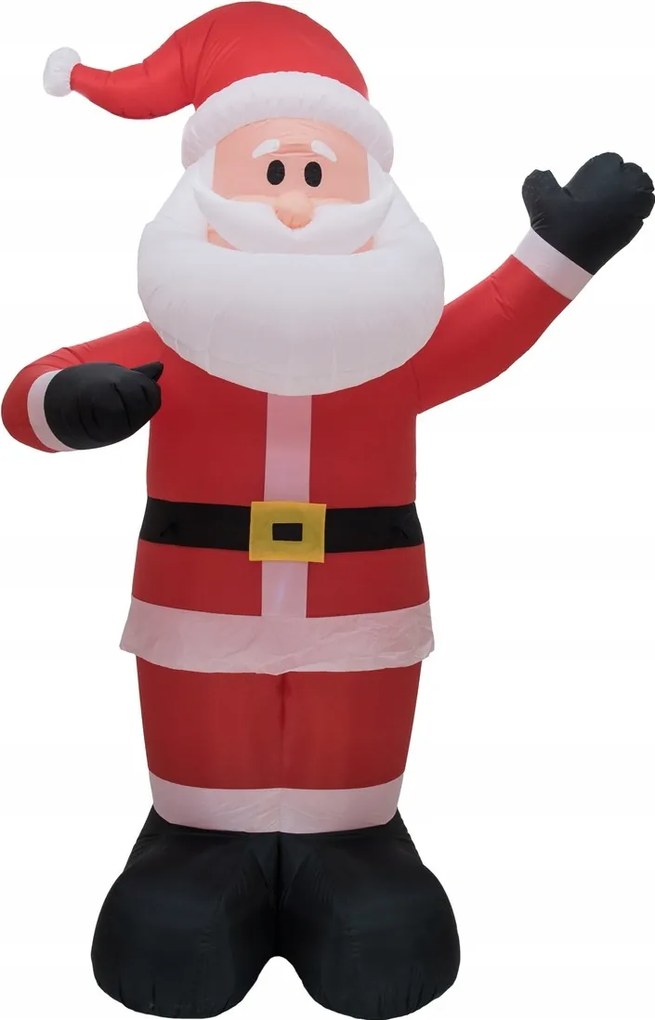 Felfújható Mikulás figura, 3 m