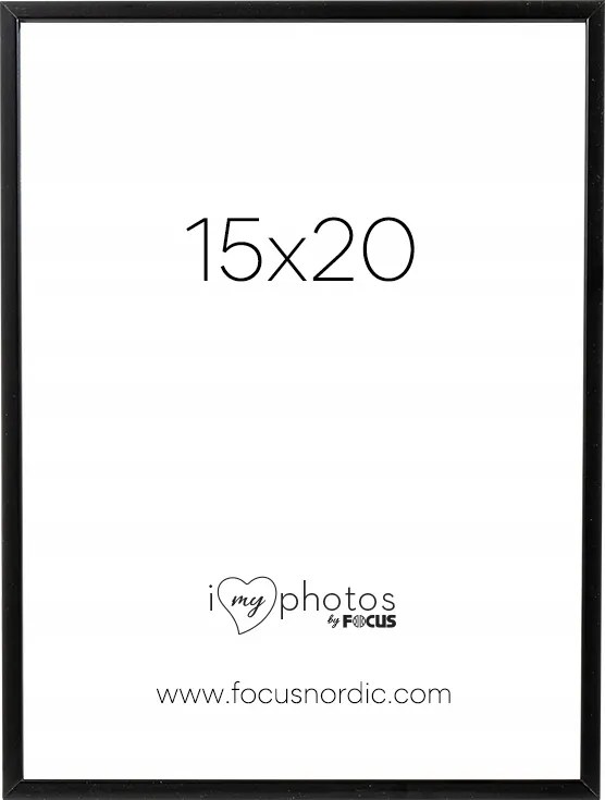 Focus Rock keret fekete 15x20 fekete