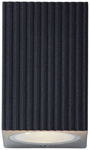 Brilliant - Kültéri fali lámpa JELANI 1xGU10/10W/230V IP44 fekete