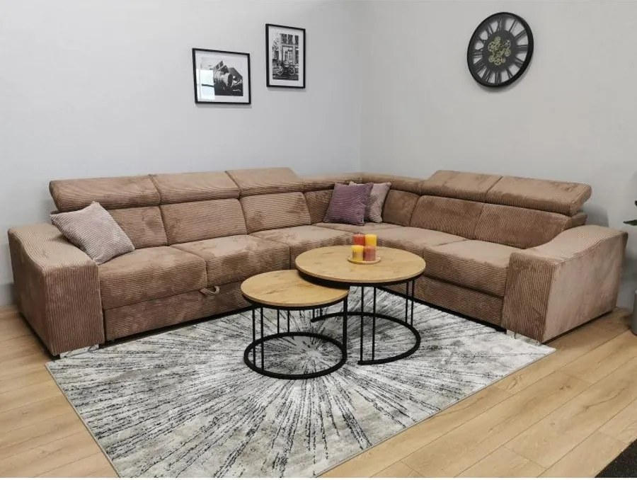 HILTON L sarokkanapé