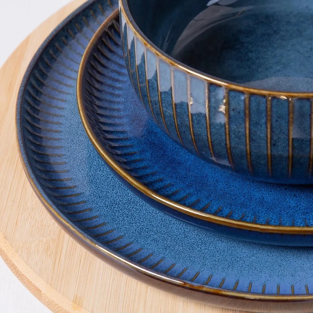 Altom  Reactive Stripes porcelán lapostányér, 26 cm