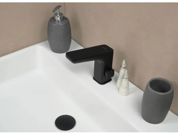 Deante BQH_N29R - Érintésmentes mosdócsap szabályozással HIACYNT 4xAA fekete