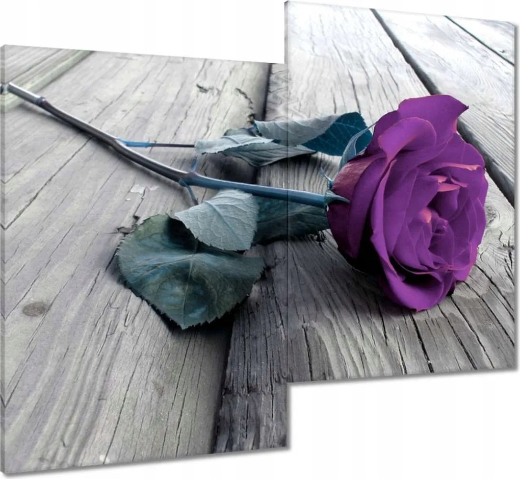 Vászonkép 80x70 Rózsa a szerelmesek napjára