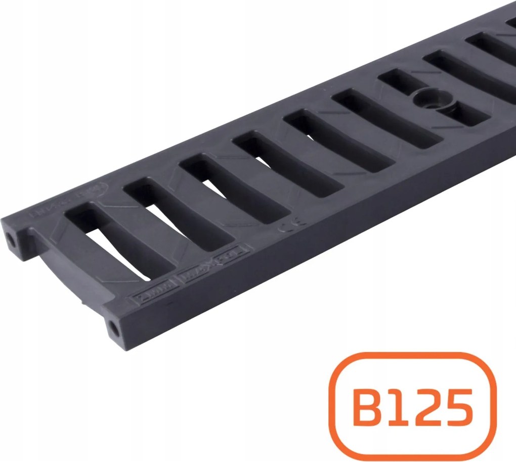 Rács/ Rács Lineáris Vízelvezetéshez Grafit B125
