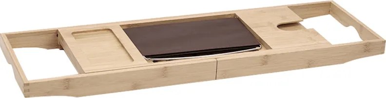 Mexen Bamboo párkány a kádra 70-100 cm, természetes bambusz - 701270-00