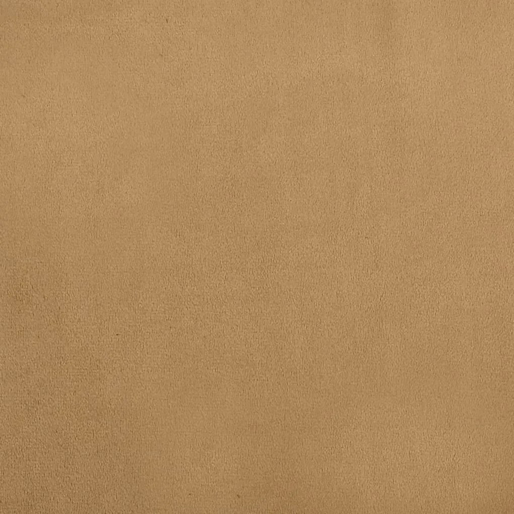 barna bársony gyerekkanapé 80 x 45 x 30 cm