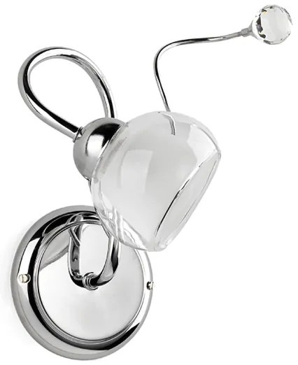 ONLI - Fali lámpa WENDY 1xE14/6W/230V fényezett króm