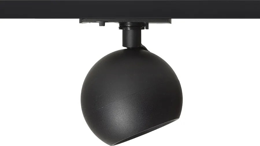 RENDL SIENA egyáramkörös sínre fekete 230V LED GU10 9W