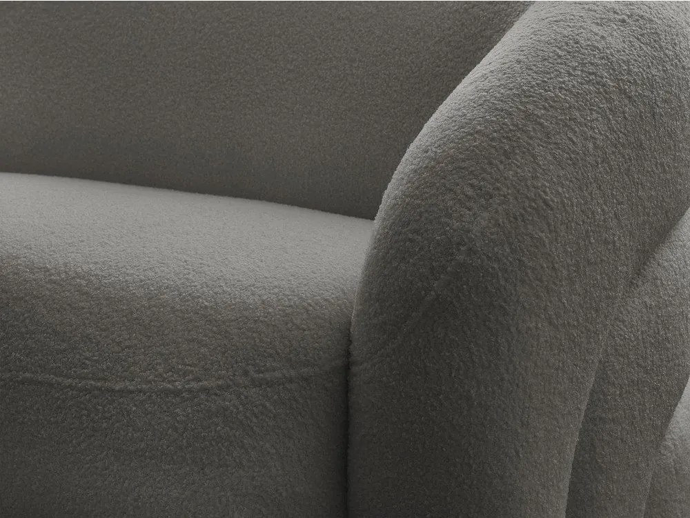 Szürke buklé kanapé 193 cm Elina – Bobochic Paris