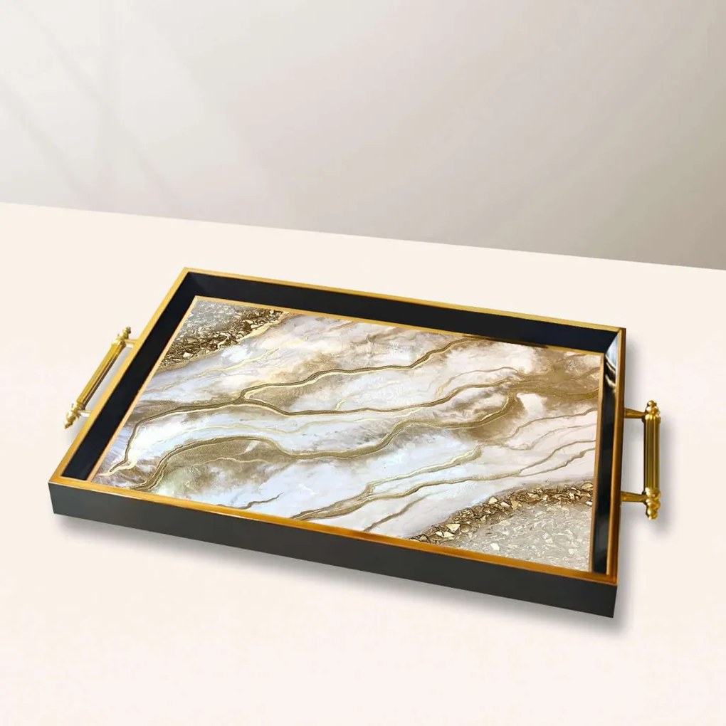 Üveg tálca, 38×24 cm – TPA10048