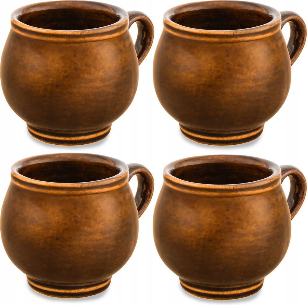 Forralt boros bögrék 300 ml Kő Ajándék 4 db