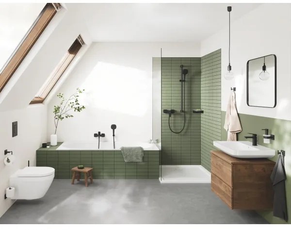 GROHE 409782430 - START CUBE WC-papírtartó, fekete