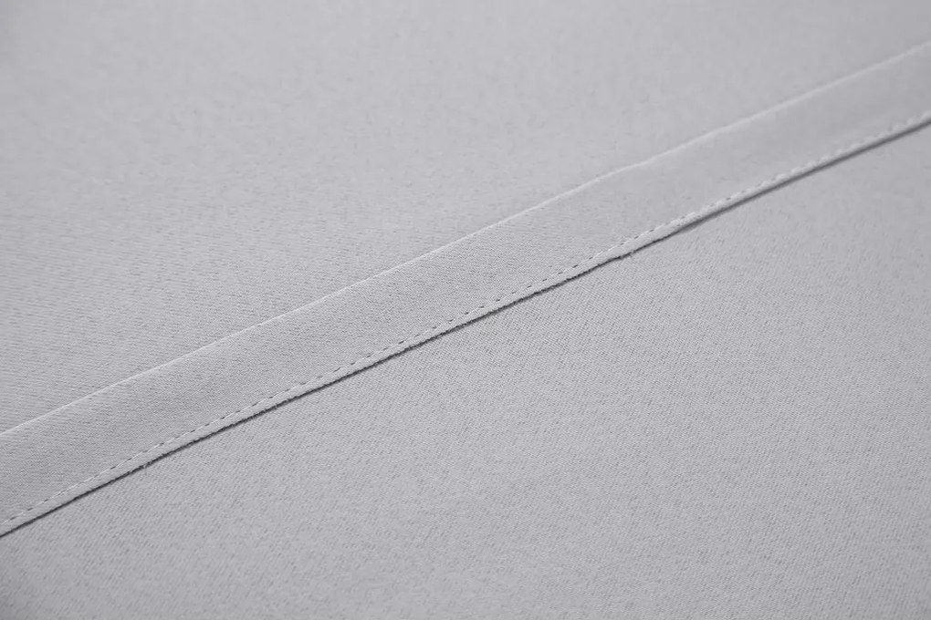2x OXFORD világosszürke függöny 140x250 cm