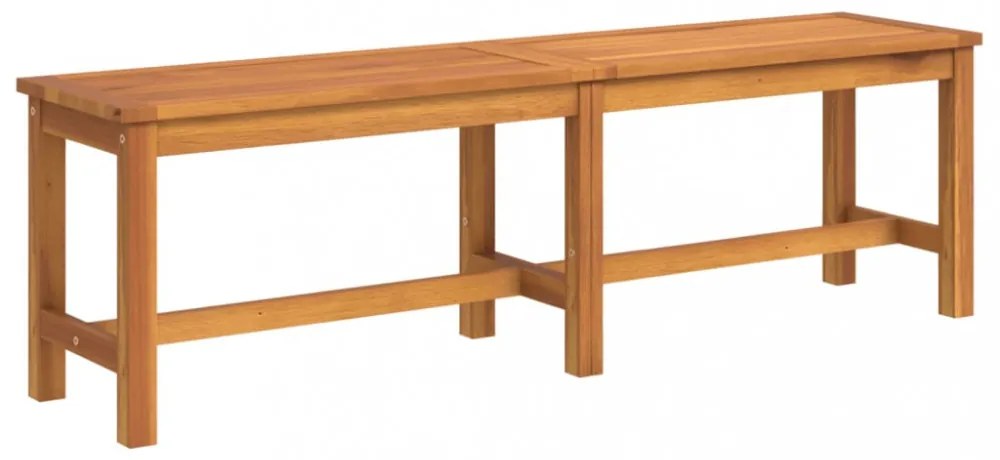 tömör akácfa kerti pad 150 x 35 x 45 cm
