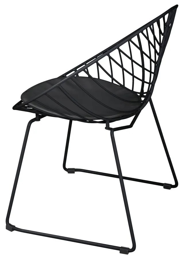 Coco 2 db fekete kerti szék - Bonami Selection