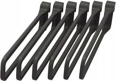 Peka 15.4531.05 Conero akasztó szett 6 db/ fekete