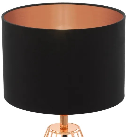 Eglo 95787- Asztali lámpa CARLTON 2 1xE14/60W/230V