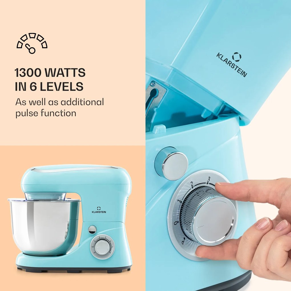 Bella Pico 2G, konyhai robotgép, 1300 W, 1,7 PS, 6 fokozat, 5 L