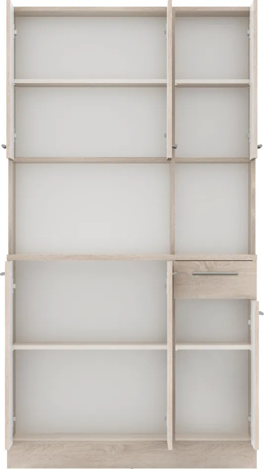 Hatajtós szekrény, sonoma tölgy, PELION NEW