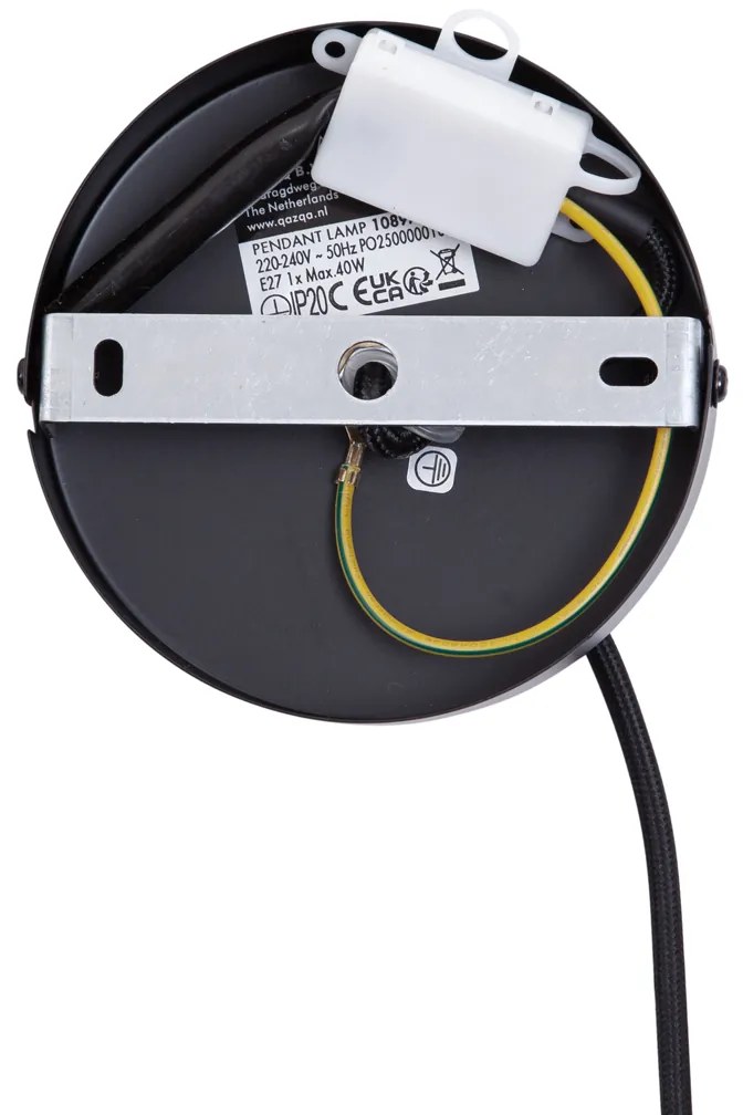 Retro függőlámpa narancssárga - Felt