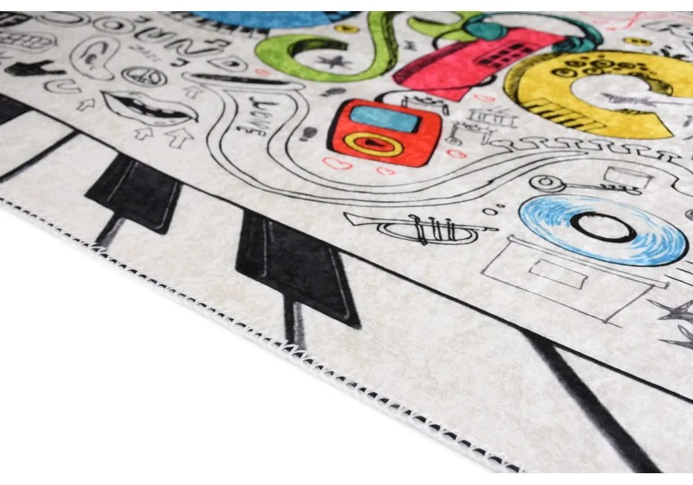 Mosható gyerek szőnyeg 120x180 cm Musical – Vitaus