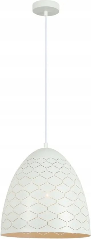 Leilani fehér szimpla függőlámpa a sziget felett