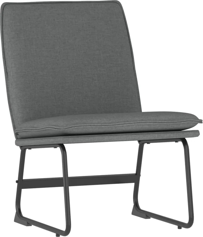 vidaXL sötétszürke szövet pihenőszék 52 x 75 x 76 cm