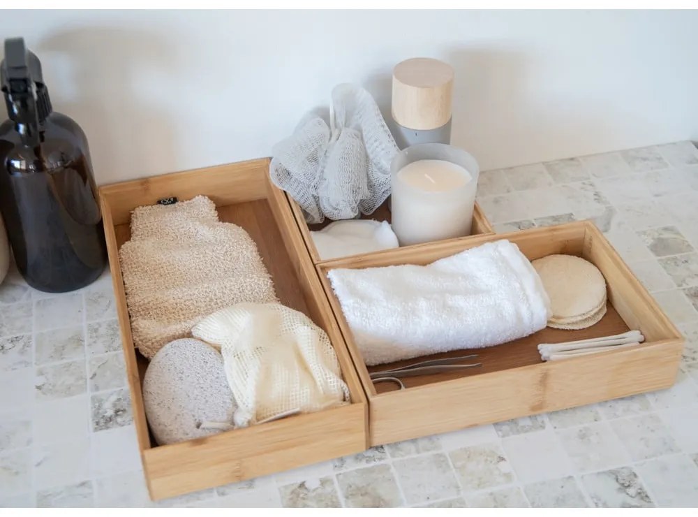 Bambusz fiókrendező szett 3 db-os Copco - Kitchen Craft