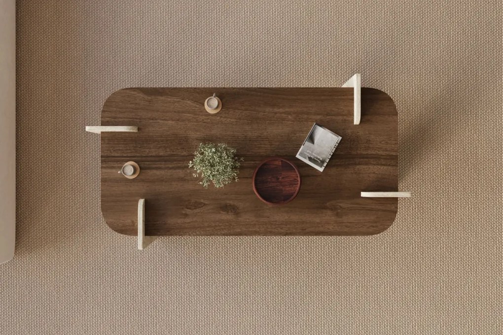 Leapiri - Walnut, Travertine