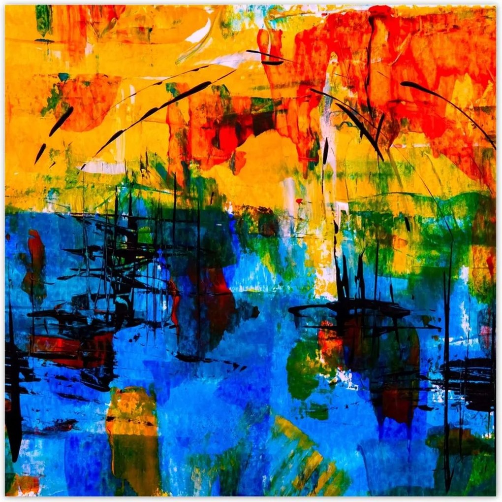 Poszterek 70x70 Absztrakt Nyilas