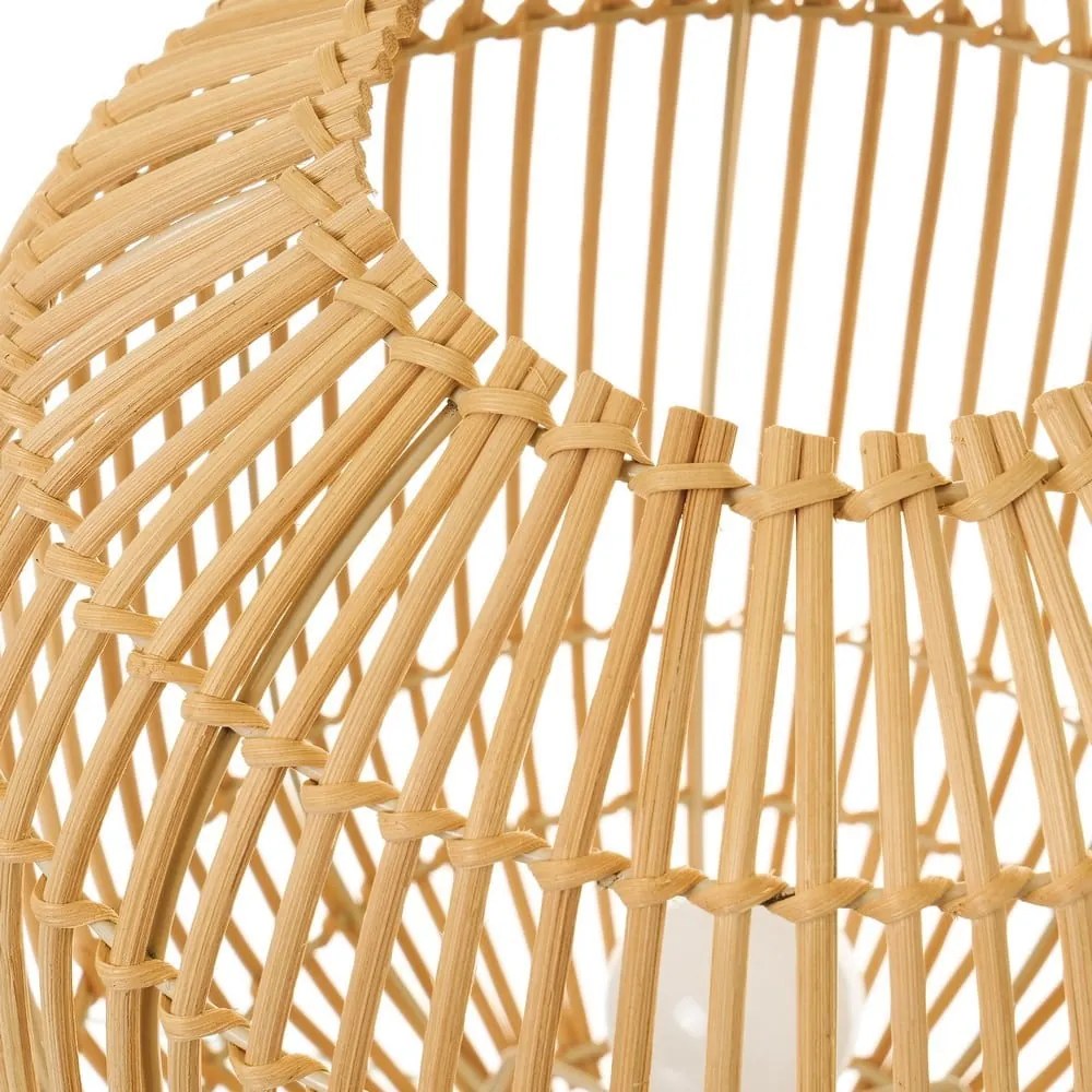 Rattan asztali lámpa - Casa Selección