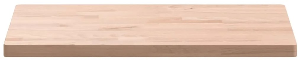 tömör bükkfa téglalap alakú asztallap 60x40x2,5 cm