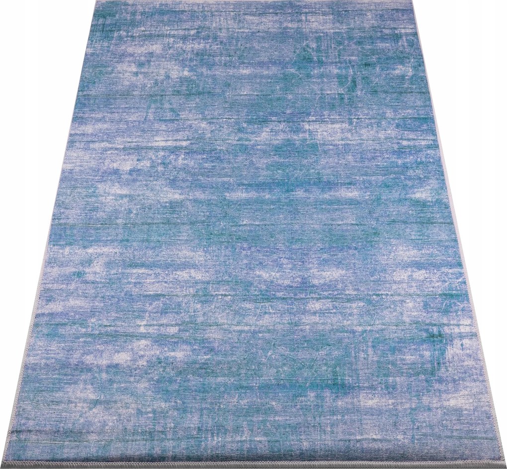 Szőnyeg 200X300 Kék-szürke Modern Csúszásgátló Nappali Kék